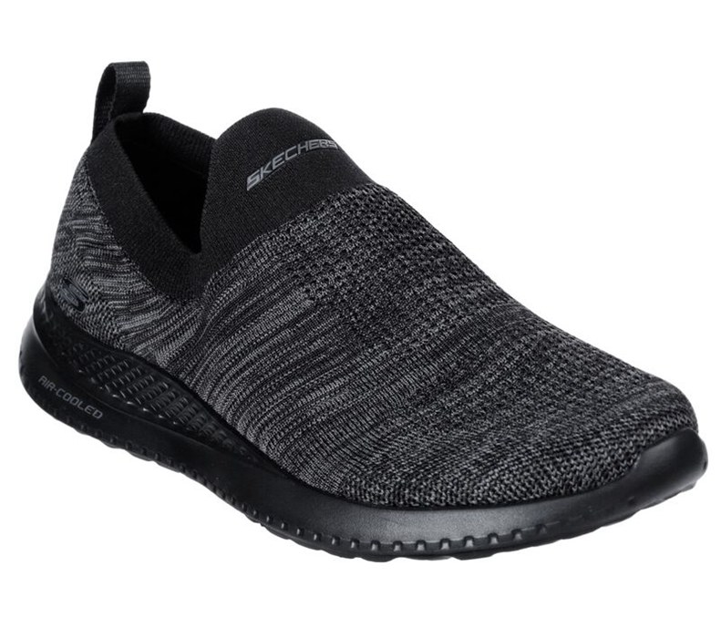 Skechers Matera - Graftel - Mens Slip On Shoes Black [AU-DG7806]